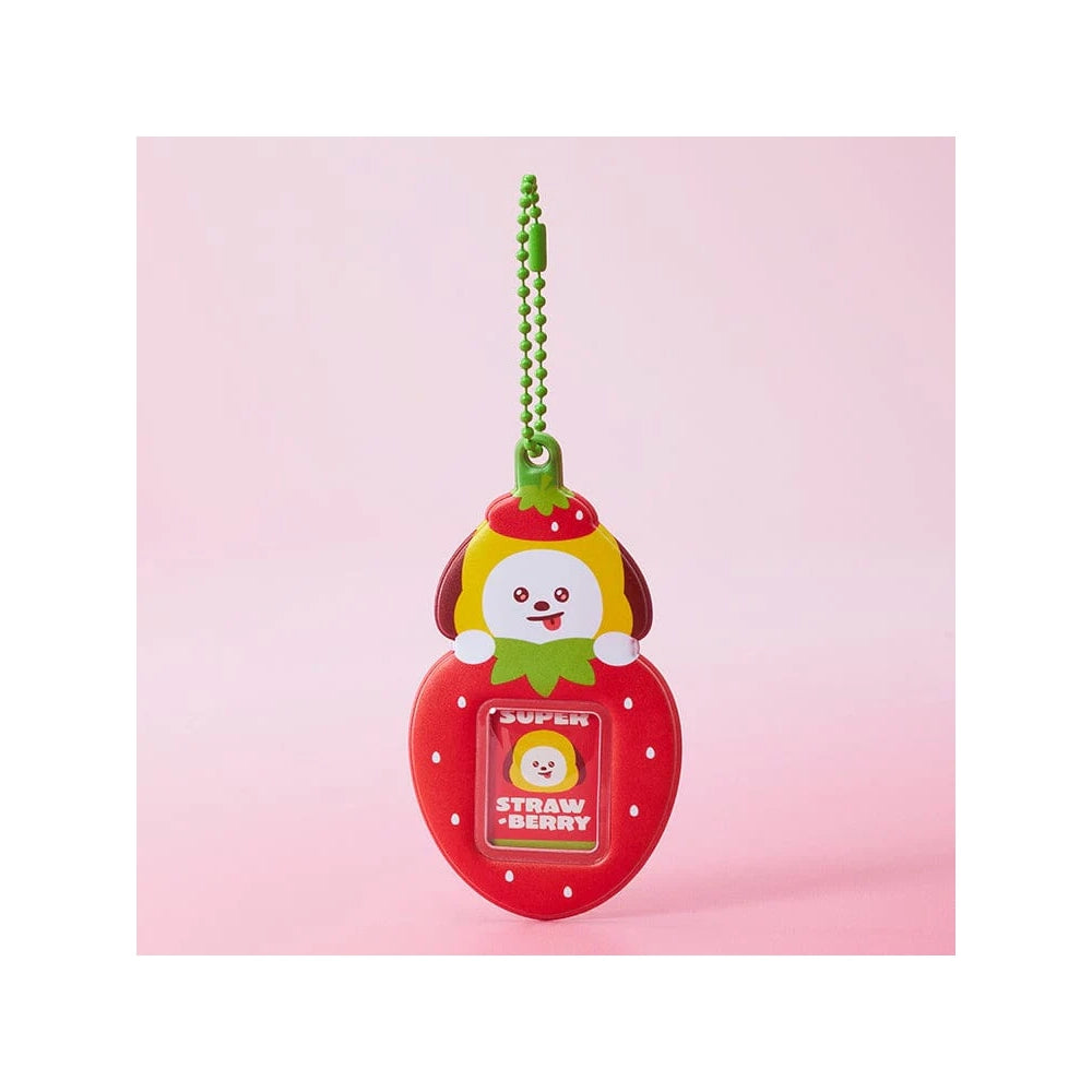 BT21 [Strawberry Party] Mini Photo Holder Keyring