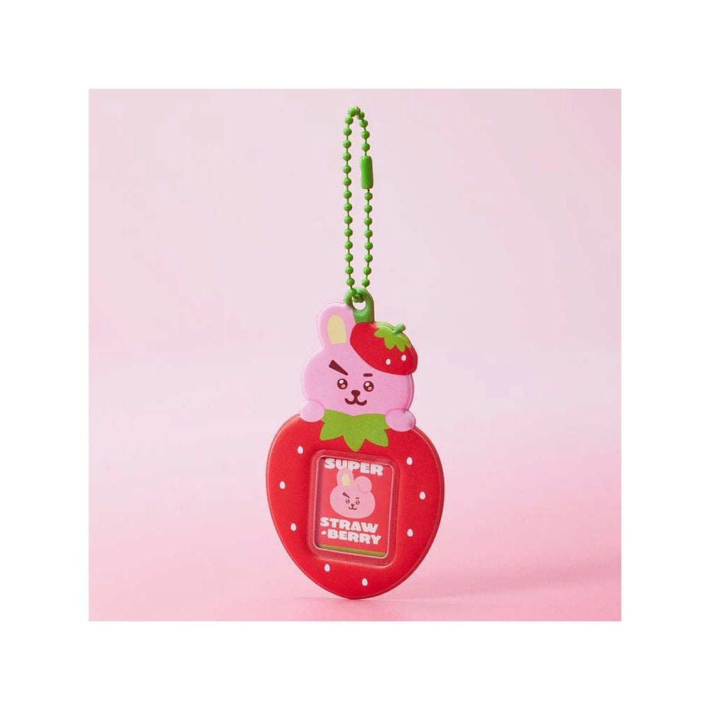 BT21 [Strawberry Party] Mini Photo Holder Keyring