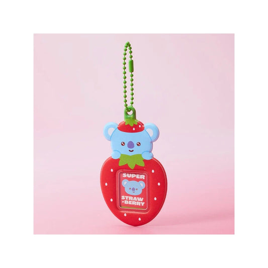 BT21 [Strawberry Party] Mini Photo Holder Keyring