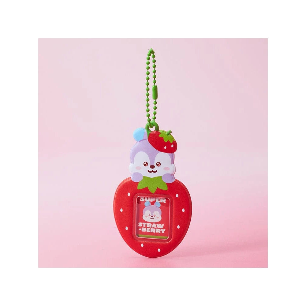 BT21 [Strawberry Party] Mini Photo Holder Keyring