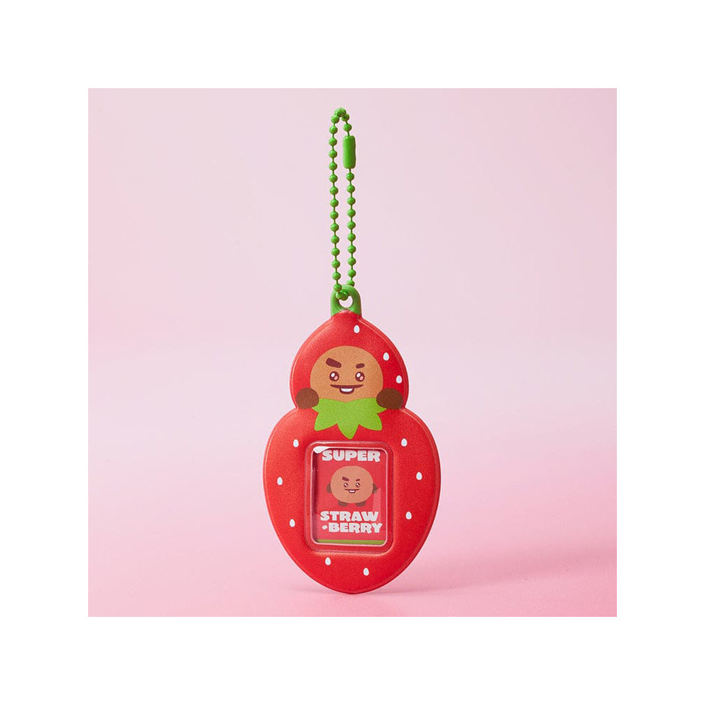 BT21 [Strawberry Party] Mini Photo Holder Keyring – KPOP2U_Unnie
