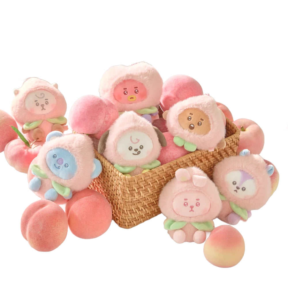 BT21 [Peach-holic] Plush Doll Keyring