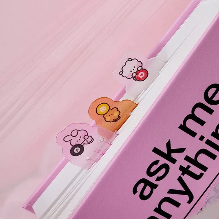 BT21 minini [LUCKY GATCHA] Book Clip Set