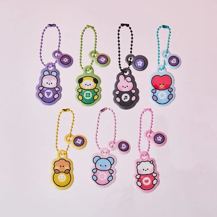 BT21 minini [LUCKY GATCHA] PVC Random Keyring