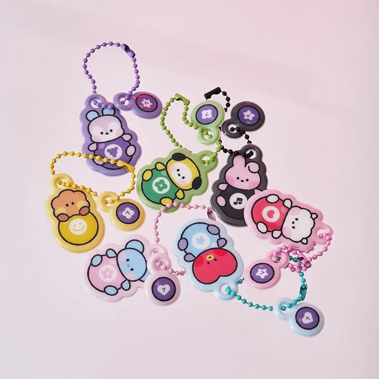 BT21 minini [LUCKY GATCHA] PVC Random Keyring