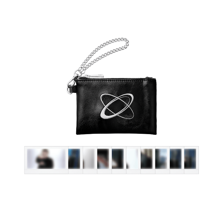 TREASURE [NEWWAV] PU Leather Pouch + Instant Photo