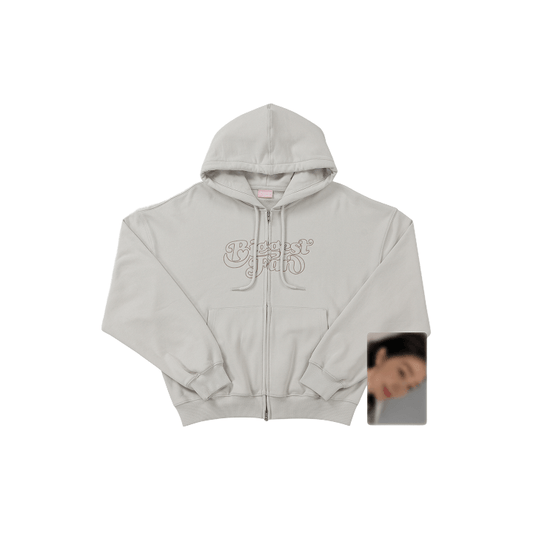 RED VELVET [Biggest Fan] Zip-Up Hoodie Set Beige