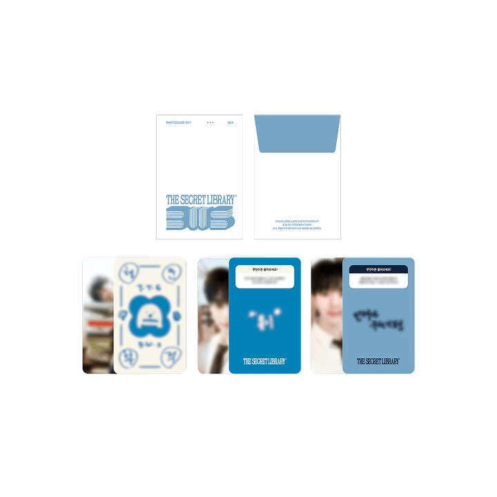 BYEON WOO SEOK [The Secret Library] Photocard Set