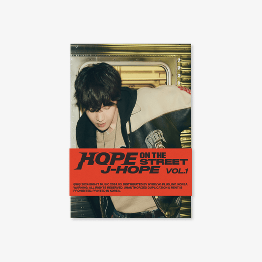 BTS J-Hope Solo Album : HOPE ON THE STREET Vol. 1 (Weverse Albums ver)