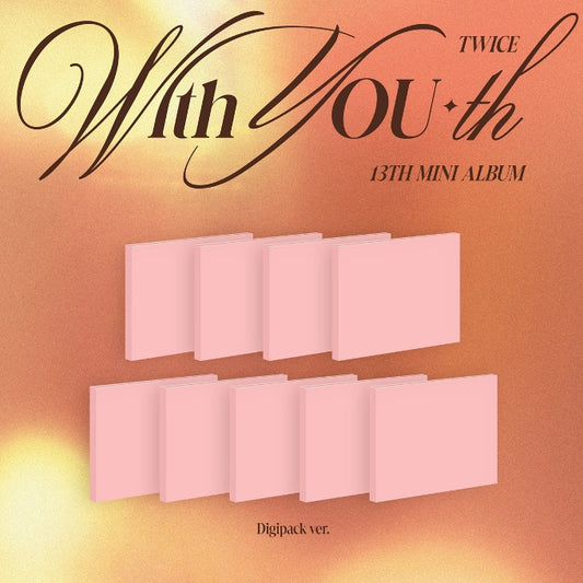 TWICE 13th Mini Album : With YOU-th (Digipack ver)