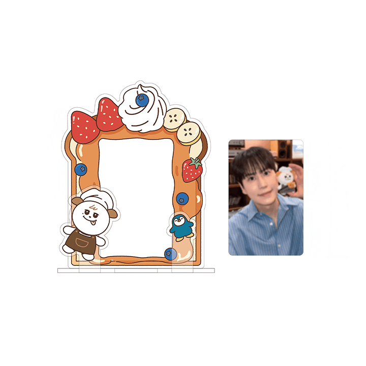 SUPER JUNIOR KYUHYUN [KYUMAE Bakery] Acrylic Stand + Photocard
