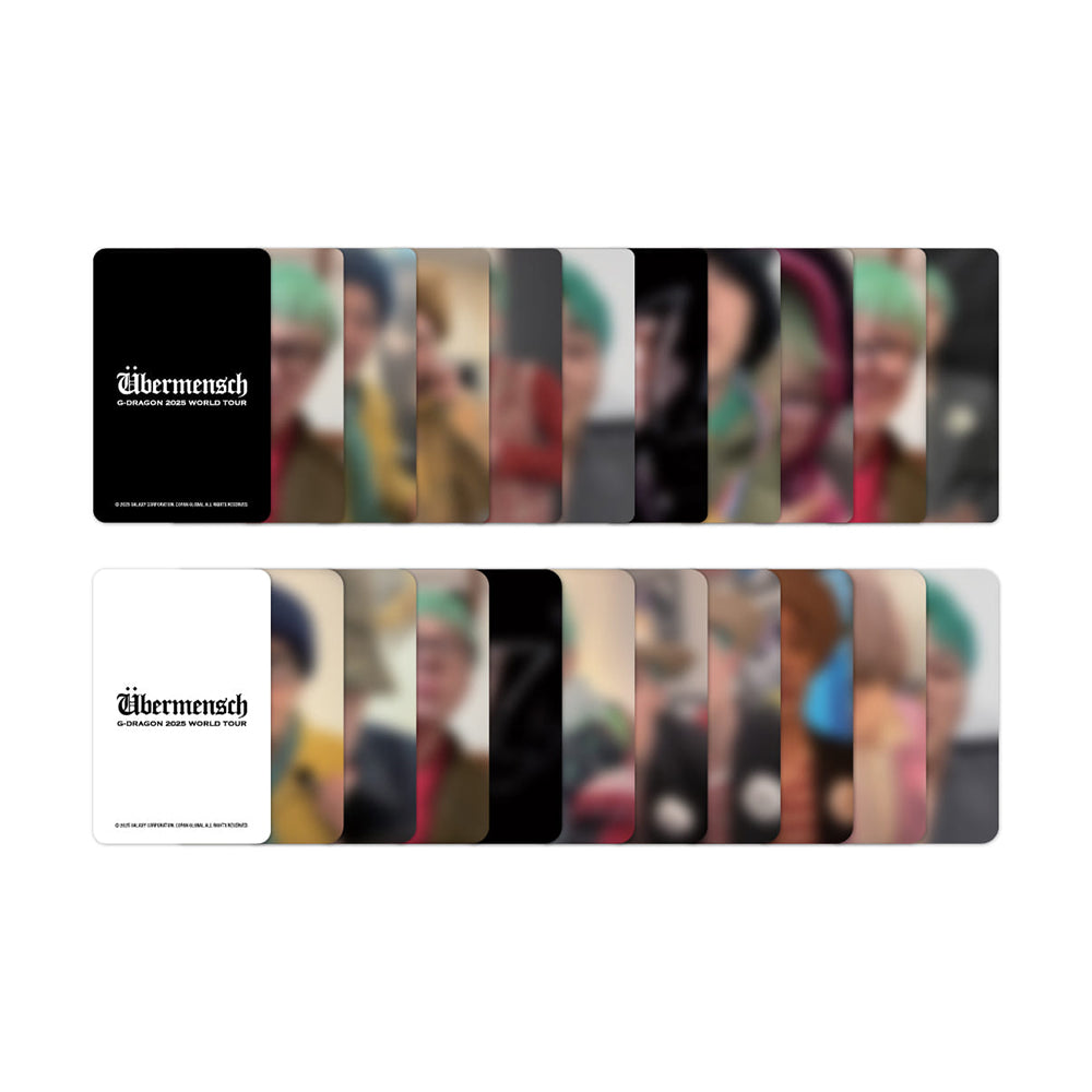 G-DRAGON [2025 World Tour : Ubermensch in Korea] Photocard Pack