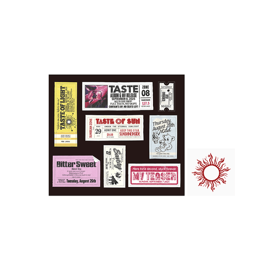 NCT HAECHAN [TASTE] Tattoo + Sticker Set
