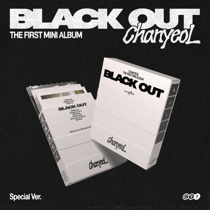 EXO CHANYEOL 1st Mini Album : Black Out (Special ver)