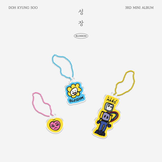 EXO D.O [3rd Mini Album : Blossom 성장] Hand Painted Keyring