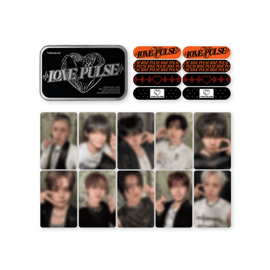 TREASURE [LOVE PULSE] Rock Chic Tin Case Set