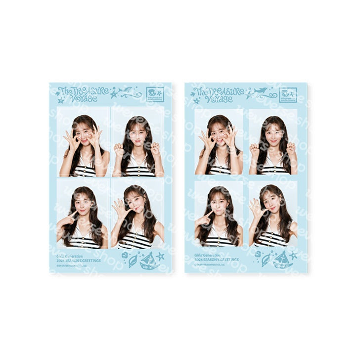 GIRL'S GENERATION [2026 Season's Greetings MD] 4 Cut Photo Set