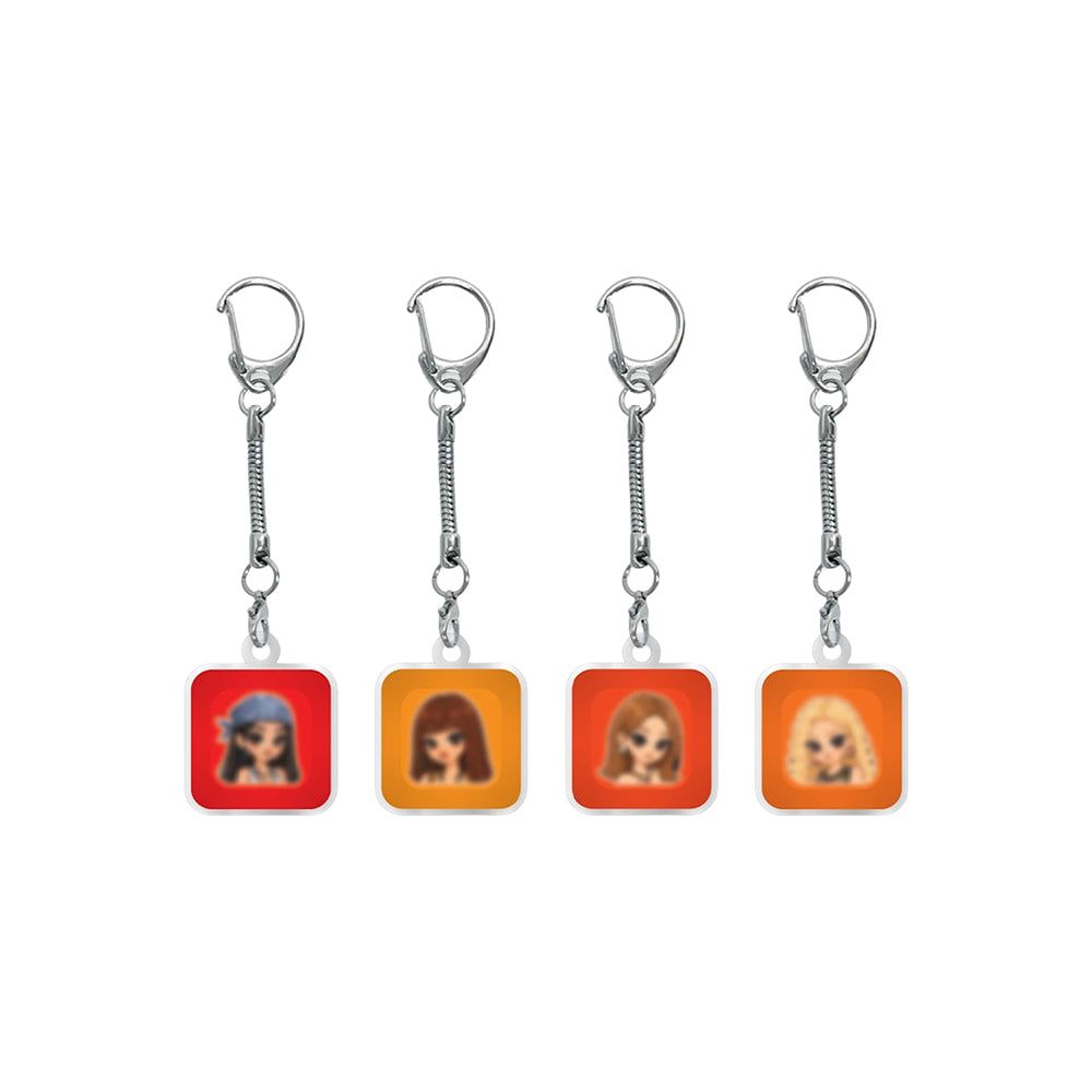 KISS OF LIFE [SWEAT] Random Keycap Keyring