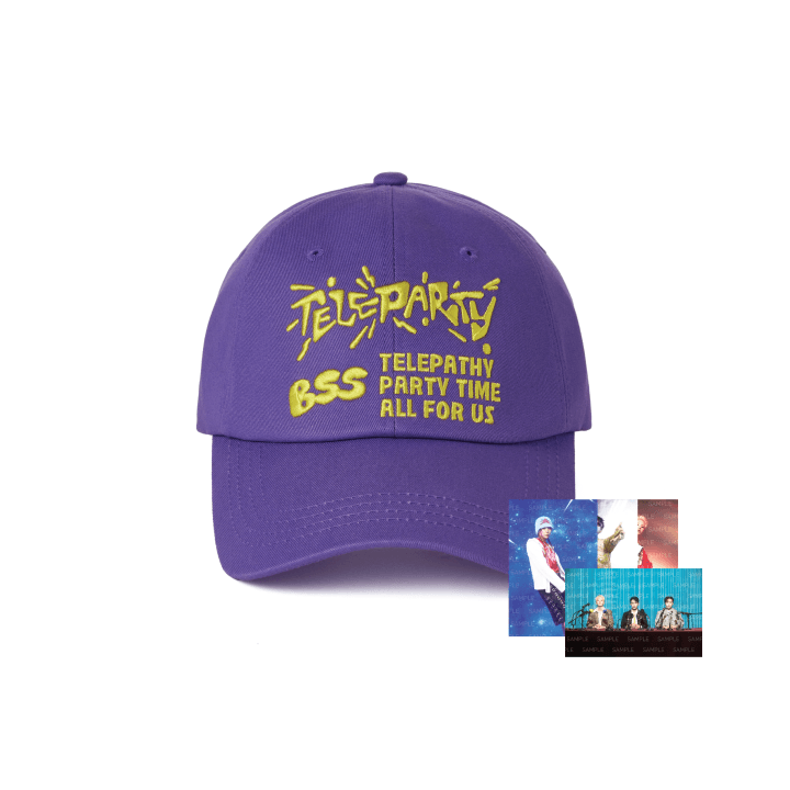 SEVENTEEN BSS [TELEPARTY] Ball Cap (Purple)