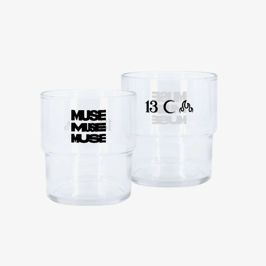 BTS JIMIN [MUSE] Stack Glass Cup (Logo)