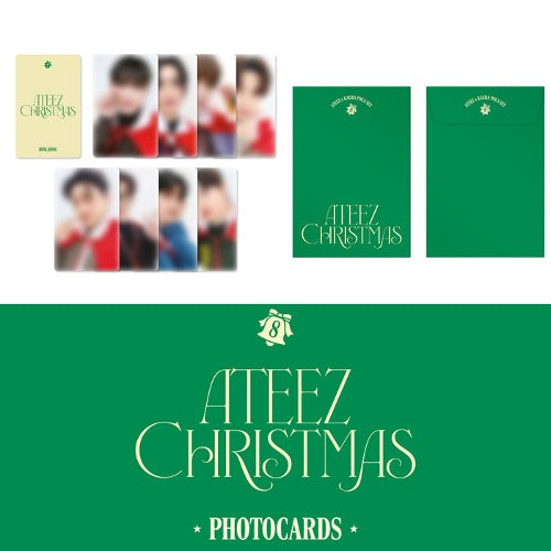 ATEEZ x KAURA 2023 Christmas Photocard Set