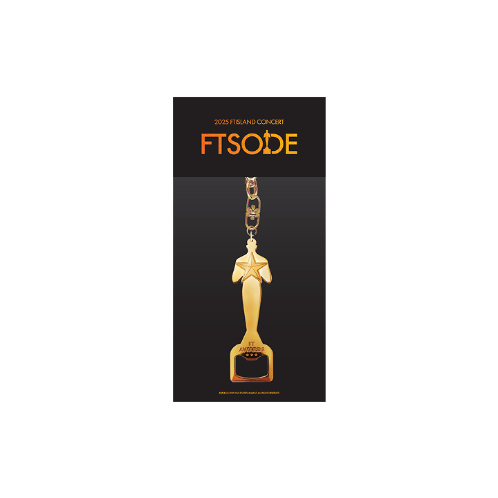 FTISLAND [FTSODE] Trophy Bottle Opener Keyring