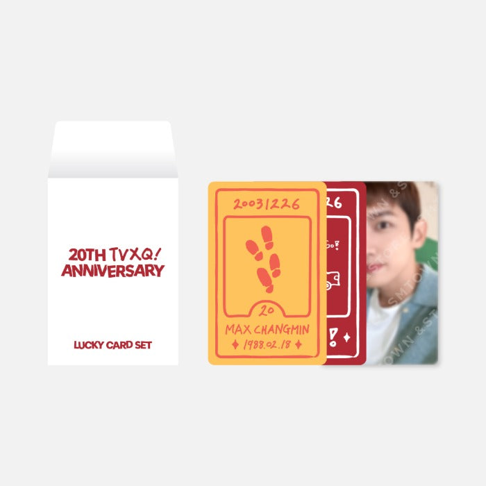 TVXQ! 20th Anniversary Lucky Card Set