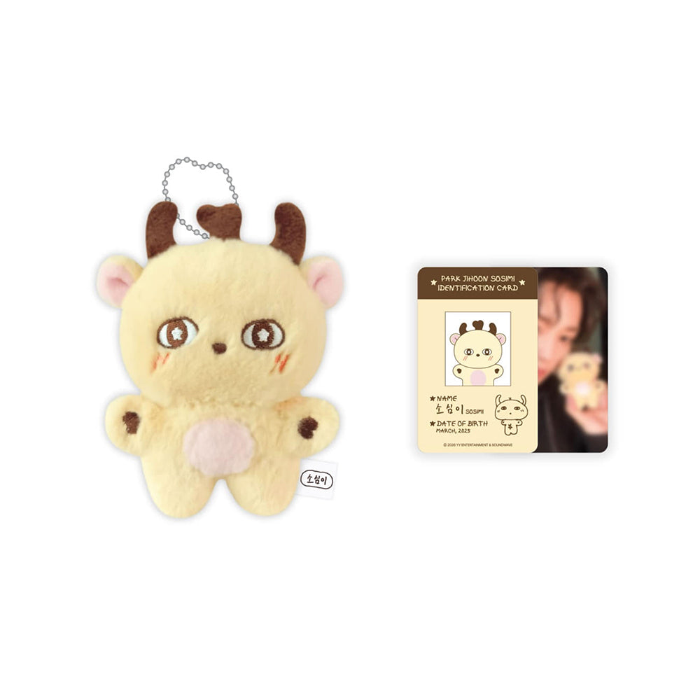 PARK JI HOON [SOSIM-I] Plush Doll Keyring