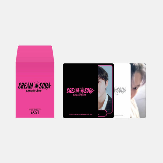 EXO [Cream Soda Pop Up] Random Trading Card Set A