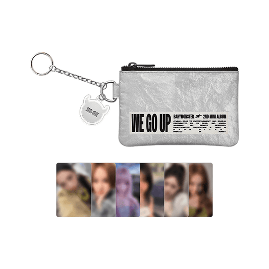 BABYMONSTER [WE GO UP] Keyring Zipper Pouch