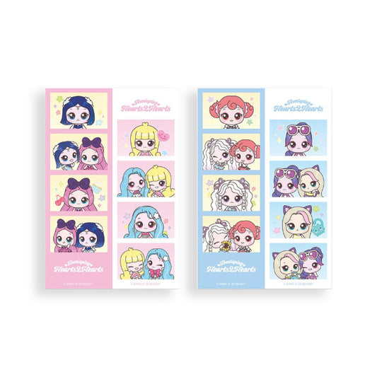 Hearts2Hearts X Teenieping 4 Cut Photo Sticker