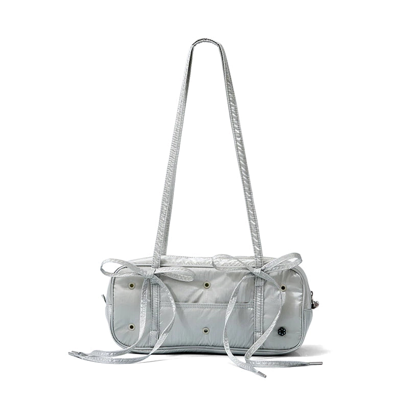 aespa [LEMONADE] coller Baguette Bag (Pearl Grey)