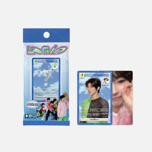 NCT WISH [2025 Asia Tour : LOG in] Random Trading Card Set (LOG in ver)