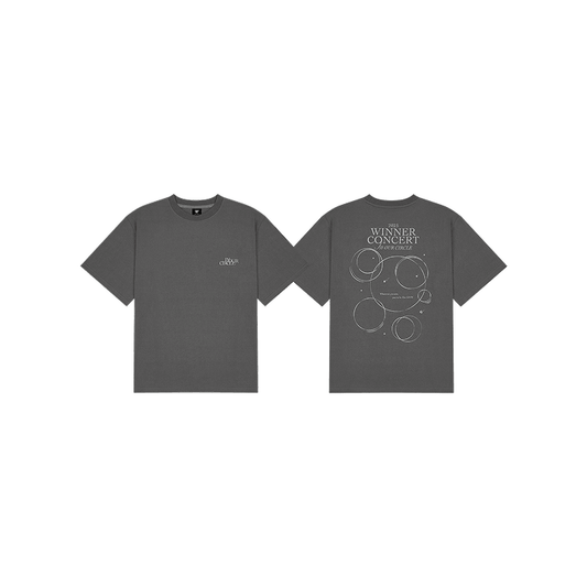 WINNER [IN OUR CIRCLE] Planet T-Shirt (Charcoal)