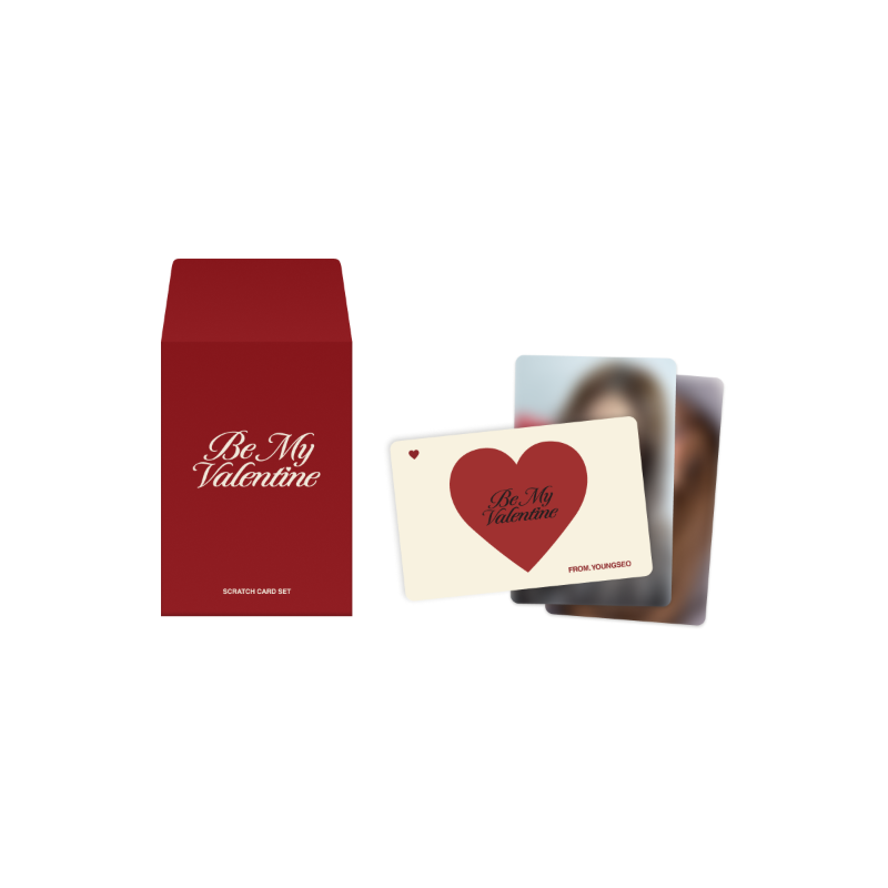 ALLDAY PROJECT [2026 Be My Valentine] Random Scratch Card Set