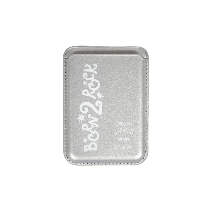 QWER [2nd Anniversary] Magnetic Card Holder (Silver)