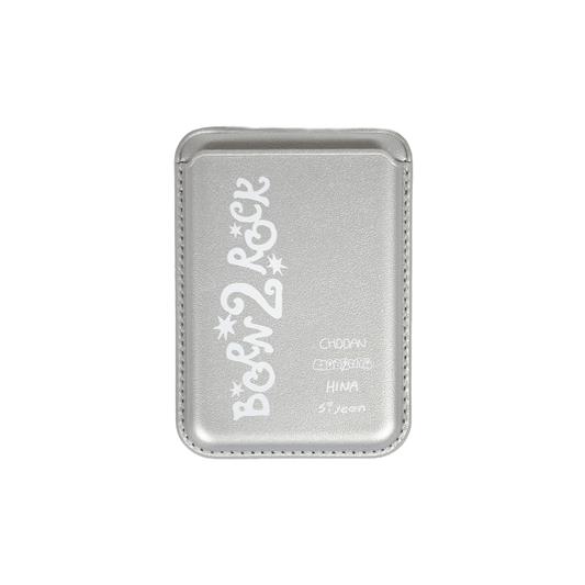 QWER [2nd Anniversary] Magnetic Card Holder (Silver)