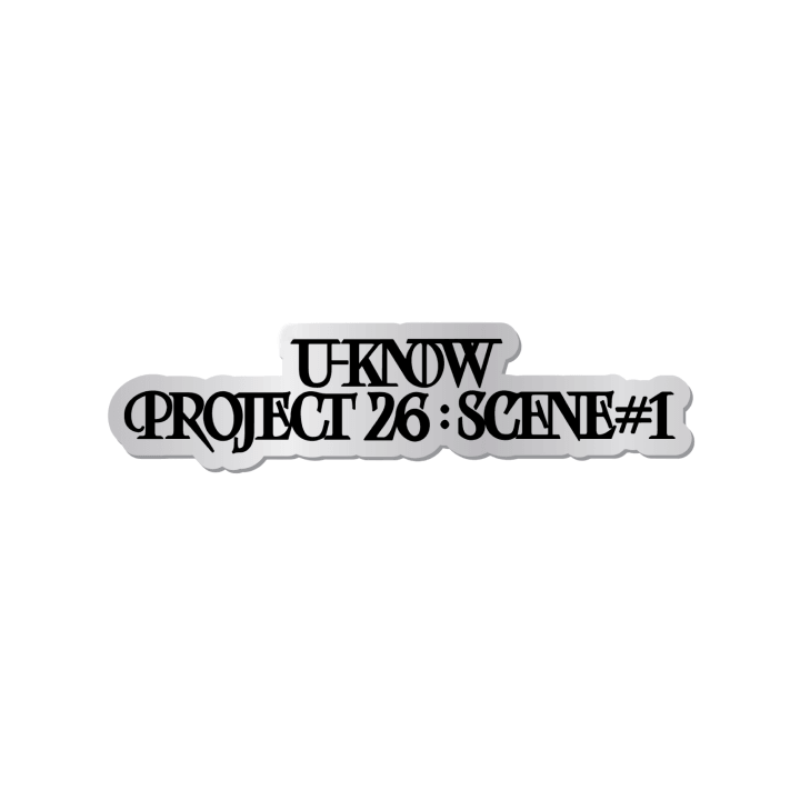 U-KNOW [U-KNOW PROJECT 26 : SCENE#1] Logo Badge
