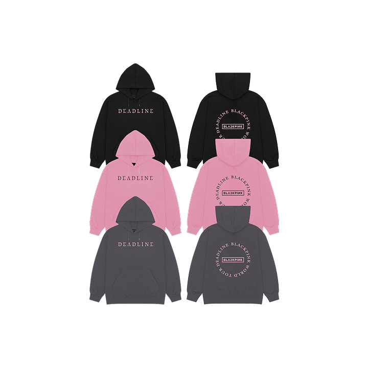 BLACKPINK [DEADLINE] Round Logo Hoodie