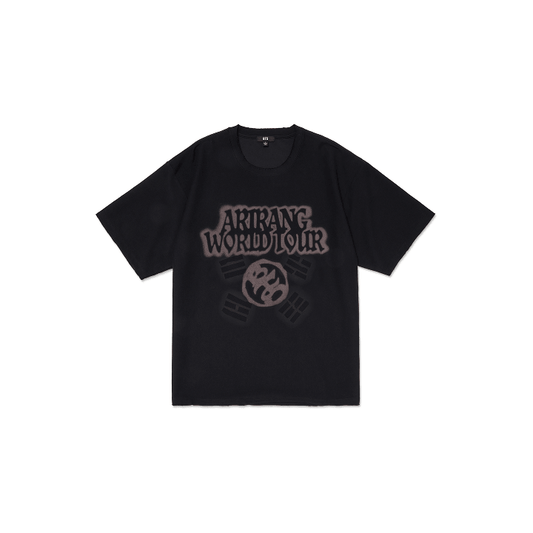 BTS [ARIRANG Tour] S/S Tour T-Shirt (Black)