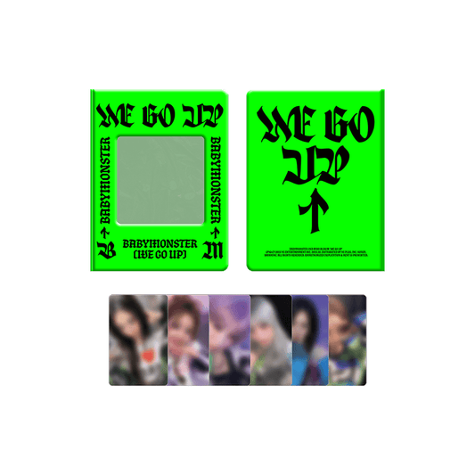 BABYMONSTER [WE GO UP] Photocard Collect Book