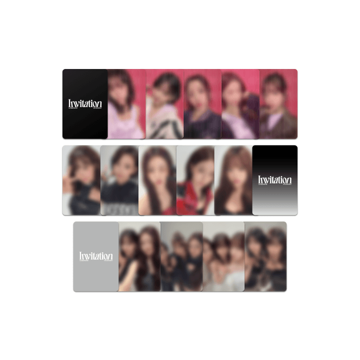 LE SSERAFIM [VR Concert] Lenticular Photocard Pack