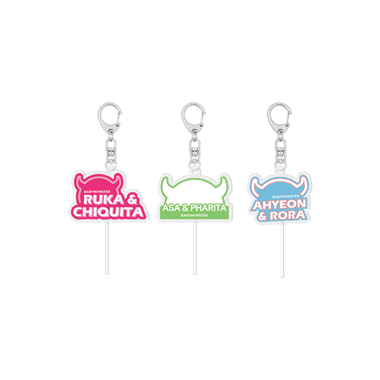 BABYMONSTER [BAEMON HOUSE] Acrylic Keyring Set