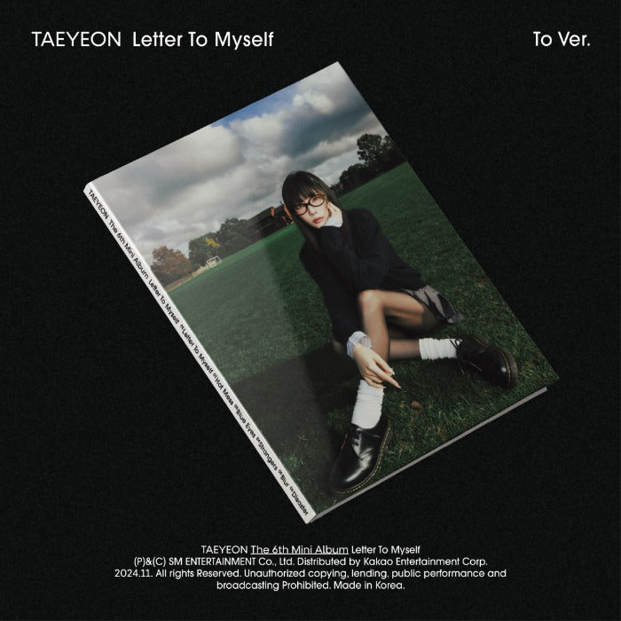 GIRLS' GENERATION TAEYEON 6th Mini Album : Letter To Myself (To ver)