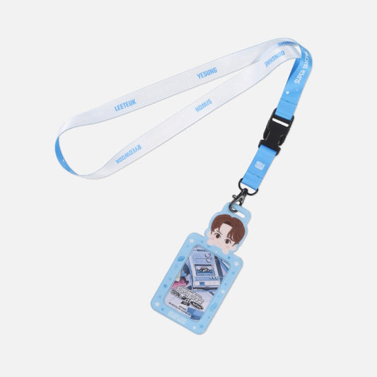 SUPER JUNIOR [2024 Super Show Spin-Off : Halftime] Character Ticket Holder + Lanyard Set