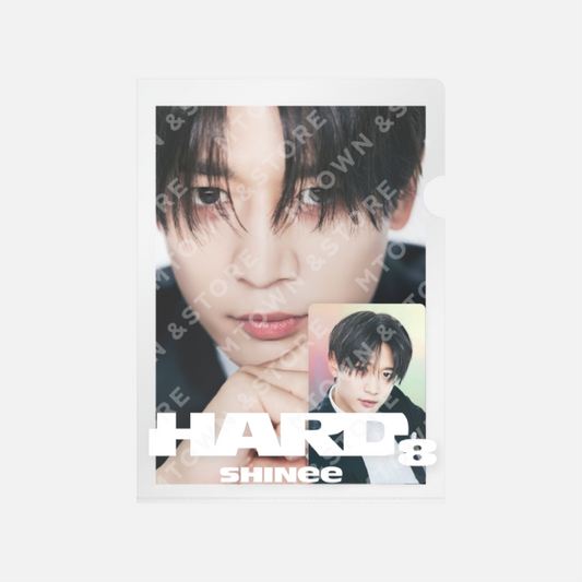 SHINee HARD Postcard + Hologram Photocard Set