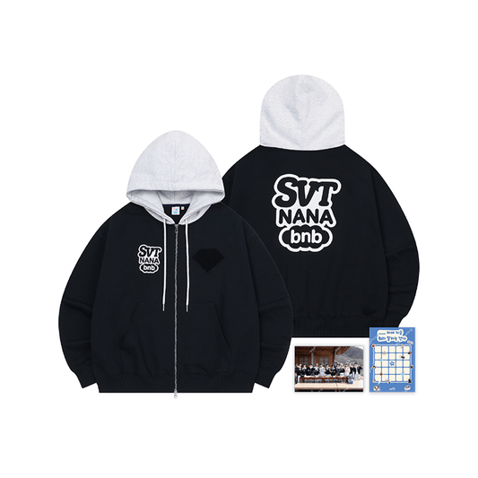 SEVENTEEN [NANA bnb] Zip-Up Hoodie