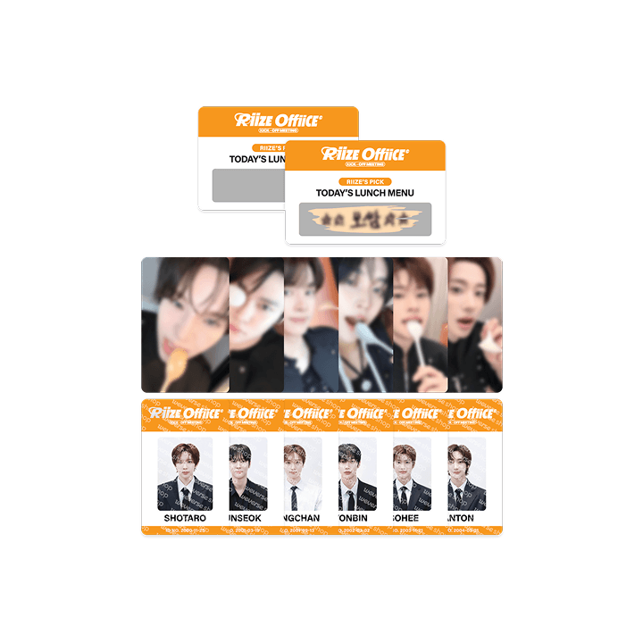 RIIZE [RIIZE OFFIICE] Fortune Scratch Card