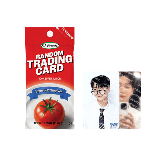 SUPER JUNIOR [SJ MARKET] Random Trading Card Set (Super Ketchup ver)