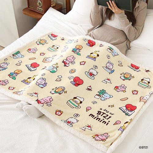 BT21 EVERYDAY Fleece Blanket